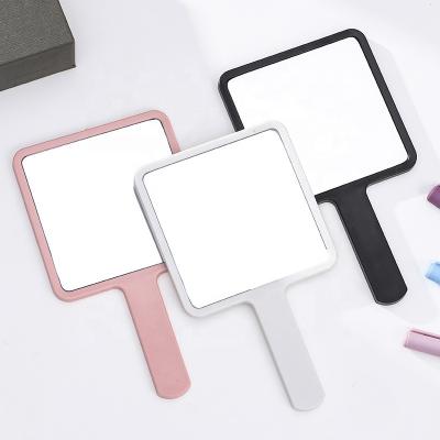 China Newest Custom Pocket Makeup Mirror Personalized Handheld Mirror Private Label Delicate Handheld Mirror Sets for sale