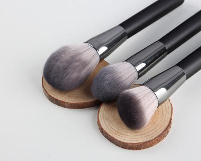 China Professional Brush Makeup Sets Matte Black Brush Kit Synthetic Makeup High End Luxury Set Brush for sale