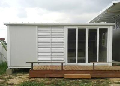 China Folding Container House Flat Pack Prefab Container Homes For Construction Site for sale