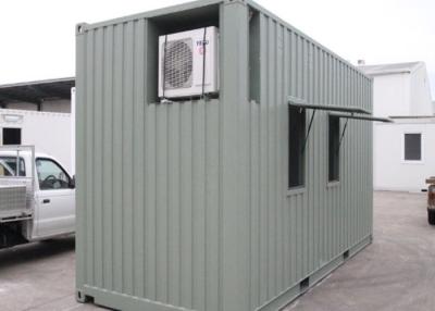 China 20ft Prebuilt Refugee Housing Unit , Air Conditional Shipping Containers Homes for sale