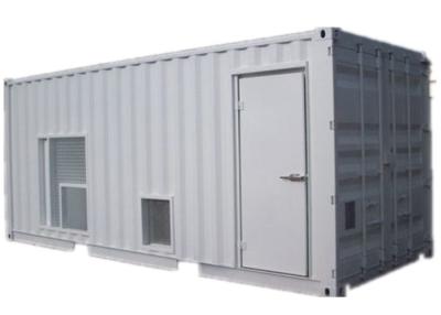 China Prefabricated Flat Pack Modular Homes , Easily Assembled Temporary Site Office for sale