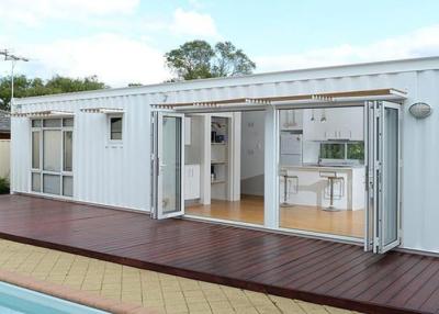 China White Modified Shipping Containers Temporary Container Housing / Custom Shipping Containers for sale