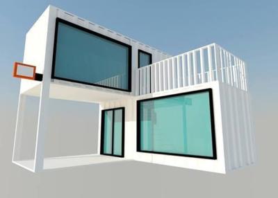 China Prefabricated Movable Modified Steel Shipping Container Homes For Living Room for sale