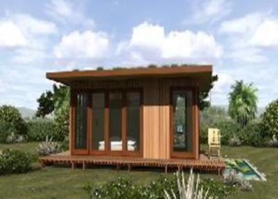 China Aluminum Door Frames Prefab Log Homes Modern Bungalow Houses For Big Villa for sale