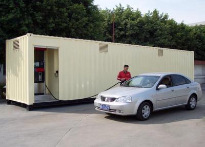 China Durable Commercial Pre Engineered Steel Buildings As Movable Gas Station for sale