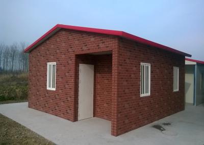 China Construções modulares do bungalow de aço quadrado pequeno da casa pré-fabricada para África confortável à venda