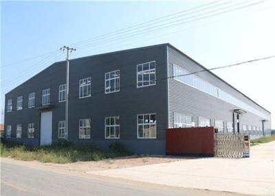 China Light Steel Structure / Affordable Metal Frame Homes Prefabricated Warehouse for sale