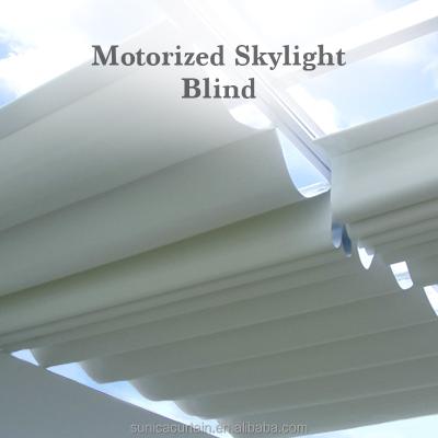 China Modern Single Motor Motorized Skylight Blind Easy Installation for sale