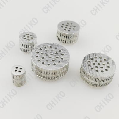 Cina Aluminum Alloy 6061 7075 Core Box Duct Drill Type Duct Plum Blossom Hole Venting Outlet Exhaust Plug Core For EPS Foam Mold in vendita