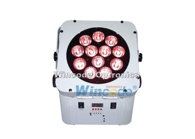 China Battery Powered Outdoor Lights DMX512 , Wireless Battery Wedding Led Uplighting for sale