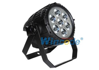 China Iluminação comercial exterior 7 x 10w, Iluminação LED de lavagem RGBW 4 em 1 à venda