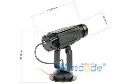 China 12W Portable Led Projektor Aluminium Abschnitt, Led Logo Tür Projektor Lichter IP44 zu verkaufen