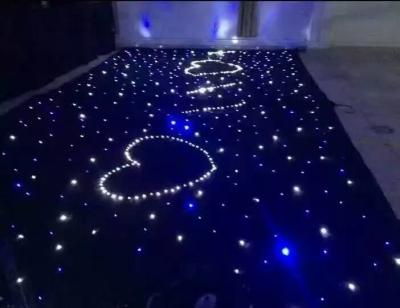 Κίνα DJ Table LED κουρτίνα χρώμα σταδιακή αλλαγή Led Mesh κουρτίνα DIY σχήμα 20W RGB / μονόχρωμο 6 κανάλια προς πώληση