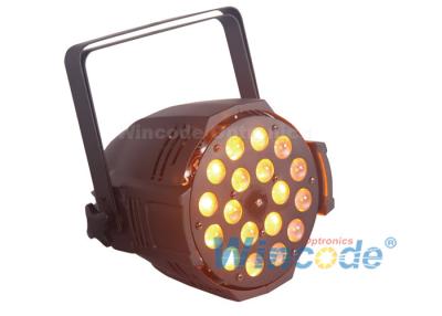 China 18×10W RGBW Led Par Lighting For Stage Performance System , Theatrical Performances for sale