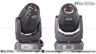 China 3 Phase Motor Disco DJ Beam Moving Head Light With Flight Case Brackets Safety Rope for sale