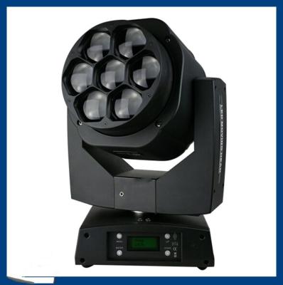 China 7 X15w Led Zoom Moving Head Beam Light Clay Paky Bee Eye For Home Party Disco en venta