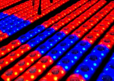 Chine L'éclairage extérieur de lavage des murs CE 14 LED rayons d'effets vers le haut lampe pour le club de nuit à vendre