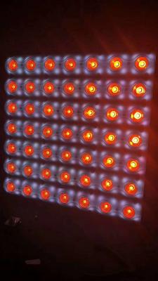 China Warm weiß 49 * 3w LED Matrix Blinder Licht mit Strahl Kompakt Basis Dünnkörper zu verkaufen