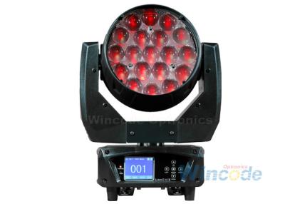 China Mac Aura LED Zoom Moving Head Beam Light con luz de fondo CTO Strobe ajustable en venta