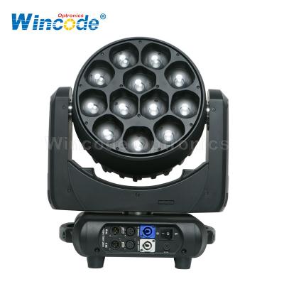 China 12×40W LED Moving Head Light With Zoom Pixel Function Beam Wash Effects for sale