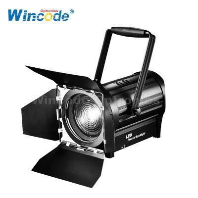 China Scheinwerfer-linearer Verdunkelungsfachmann 300W LED Fresnel für Studio-Fernsehsender zu verkaufen