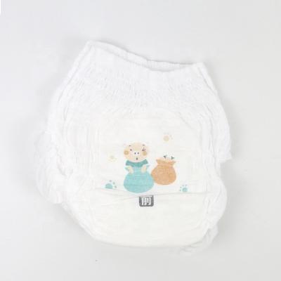 China Printed A Grade Disposable Baby Diaper / Training Pants Cotton System Training Pants Pull Up Diapers for sale