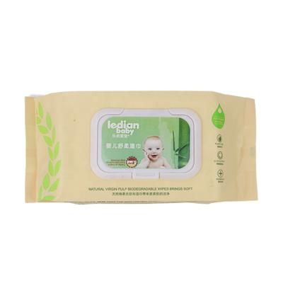 China Good Cleaning Power Simple Wet Baby Cloth Disposable Washable Children's Skin Care Cloths Customized for sale