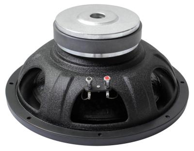 China DC 12V 12 Inch 1.5kHz SPL Subwoofer 250W RMS Car Amp Woofer for sale