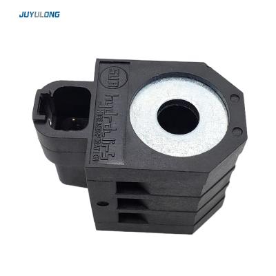 China Excavator Excavator Accessories Fit R60 150 215 225-7 Safety Solenoid Valve Pilot Coil for sale