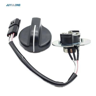 China Excavator Excavator Accessories Fit SK200 230 Throttle 250 350-8-6E-5 Button Controller Speed ​​Switch for sale