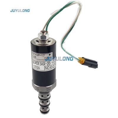 China Excavator Excavator Fits Doosan DH200 220 KDRDE5KR-20/40C07-203A Hydraulic Pump 220-7 Proportional Solenoid Valve for sale