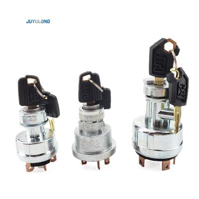 China Excavator Excavator Accessories Fit Caterpillar CAT200B 307 Power Start Ignition Switch Electric Door Lock 312 320B_C_D for sale