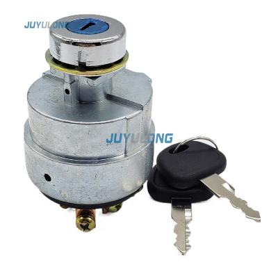 China Crawler Excavator Excavator Accessories Suitable For Liugong 906 907 908 225C D Ignition Switch Door Start Electric Lock for sale