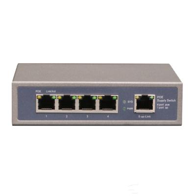 China LACP for ONVIF H265 Dome Fisheye Camera 150m IEEE802.3af poe switch 4 port vlan 250m for sale