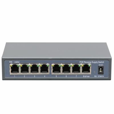 China LACP Vlan 8 Port Reverse POE Switch 5v 12v 2a DC for sale