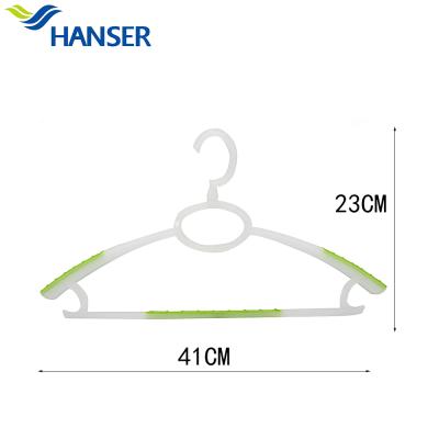 China 360 Degree Rotating Plastic Hanser 360degree Rotating Clothes Hanger for sale