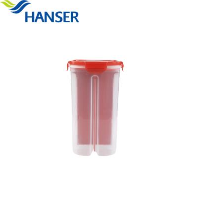 China Wholesale Coarse Grain Tank Plastic Freshness Preservation HANSER Household Storage Container for sale