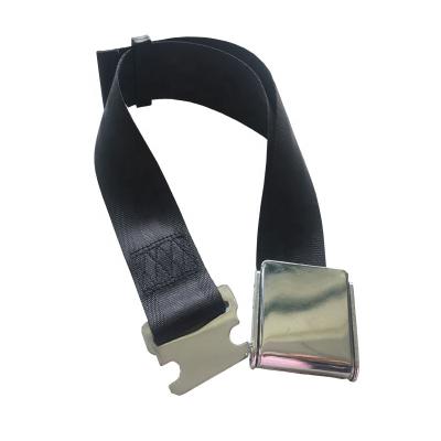 China High quality and universal adjustable aircraft seat belt supplement / seat belt flat plane for sale