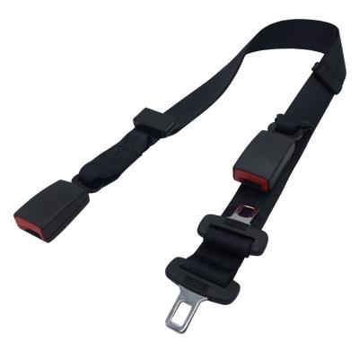 China New Design Polyester+45#steel+ABS Double Buckle Car Seat Belt For Pregnancy Women for sale