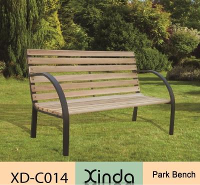 China Rustic Wooden Garden Bench Street Bench for sale