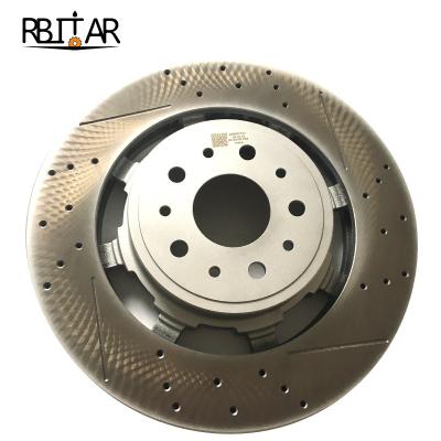 China 13.2kg Car GranTurismo Maserati Rear Brake Disc 360mm 000257141 257141 for sale