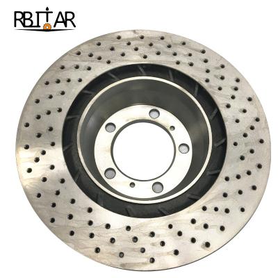 China Brake Rotor Front Disc Brake Set For Porsche Oem 97035140500 97035140600 for sale