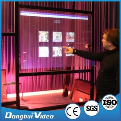 China Professional sticker maker 3d rear projection holographic screen film with different colors for sale