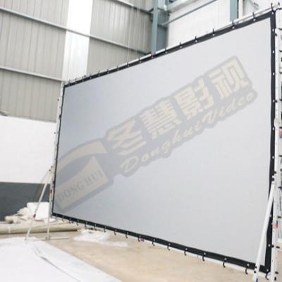 China Silver Projection Screen Hd 3d Projector Screen / Various Types Of Projector Screen for sale