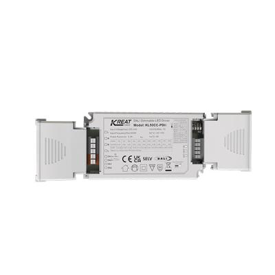 China KL50CC-PDii DALI DT8 controlador LED con ajuste de temperatura de color para luz lineal / panel en venta