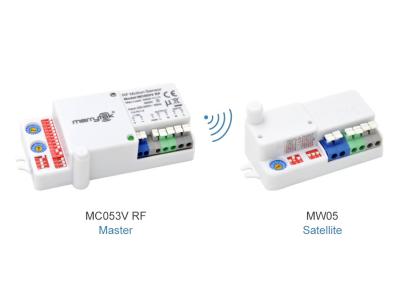 China ‘Sensor de movimento sem fio para a baía alta/baixa baía/luz linear e do sarrafo com função MC053V de Networkong do grupo RF + MW05 à venda