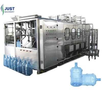 China Full Automatic Beverage Barrel Bucket Gallon Bottle Filling Machine for sale