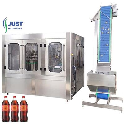 China Latest automatic beverage bottle carbonated beverage cola bottling machine for sale