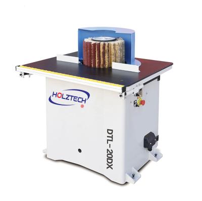 China Factory Manual Vertical Brush Machine Drum Sander Polishing Machine Electric Lifting Cabinet Door Edge Sander for sale