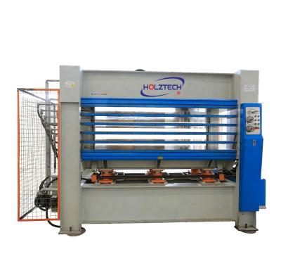 China Woodworking Machinery Repair Shops 2 Layer Customized Hot Press Machine For Wood Door Press 4x8